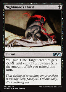 Nightmare's Thirst MTG Singl...