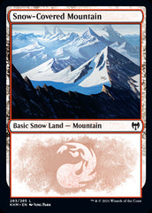 Snow-Covered Mountain #283 MTG Kaldheim Single