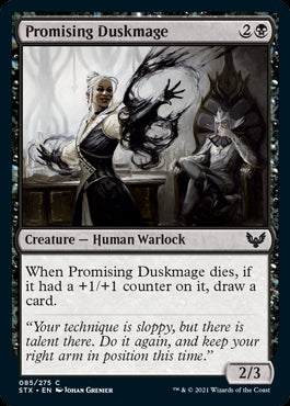 Promising Duskmage #085 MTG Stri...