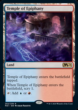 Temple of Epiphany #252 MTG Core 2021 Single