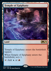 Temple of Epiphany #252 MTG Core 2021 Single