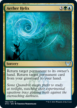 Aether Helix #162 MTG Strixhaven Single