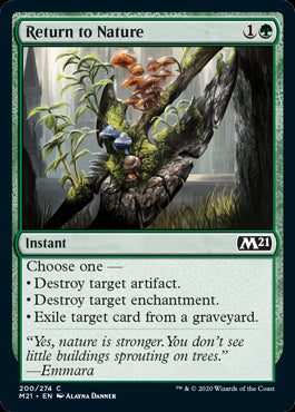 Return to Nature #200 MTG Core 2...