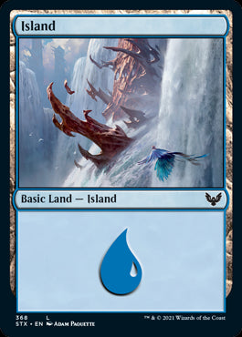 Island V.1 #368 MTG Strixhaven B...