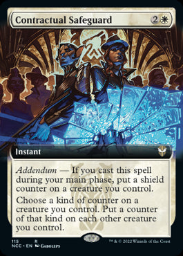 Contractual Safeguard Extended Art New Capenna Commander #115