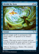 Divide by Zero #041 MTG Strixhav...