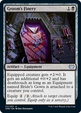 Groom's Finery #117 MTG Crimson Vow Single