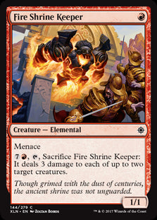 Fire Shrine Keeper MTG Single | Ixalan #144
