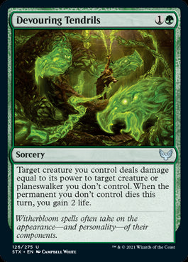 Devouring Tendrils #126 MTG Strixhaven Single