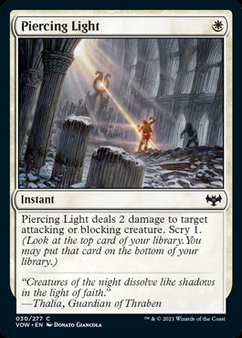 Piercing Light #030 MTG Crimson Vow Single
