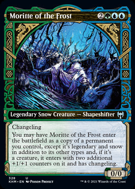 Moritte of the Frost Showcase Frame #328 MTG Kaldheim Single