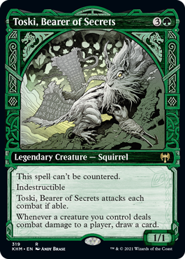 Svella, Ice Shaper Showcase Frame #331 MTG Kaldheim Single
