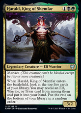 Harald, King of Skemfar #212 MTG...