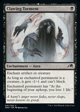 Clawing Torment Kamigawa Neon Dynasty - 091 Non-Foil