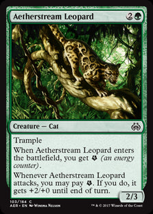 Aetherstream Leopard MTG Aether Revolt #103