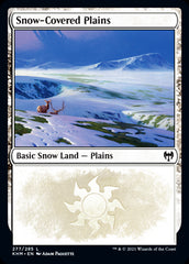 Snow-Covered Plains #277 MTG Kaldheim Single