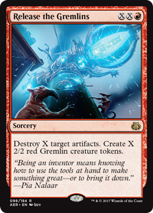 Release the Gremlins MTG Aether Revolt #096