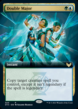 Double Major #340 MTG Strixhaven Extended Art Single