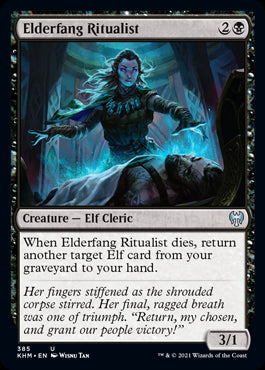 Elderfang Ritualist #385 MTG Kaldheim Single