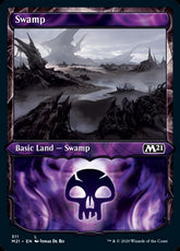 Swamp Basic Land #311 MTG Core 2...