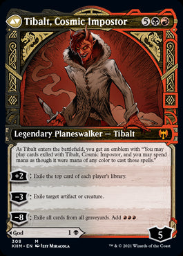 Valki, God of Lies // Tibalt, Cosmic Impostor #308 KHM Single