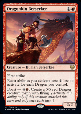 Dragonkin Berserker #131 MTG Kal...