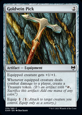 Goldvein Pick #239 MTG Kaldheim ...