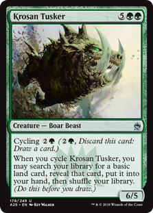 Krosan Tusker | Magic! The Gathering Masters 25 #178
