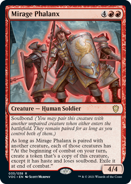 Mirage Phalanx #035 Crimson Vow Commander