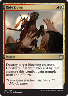 Ride Down #194 MTG Khans Of Tarkir Single