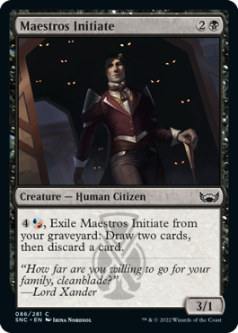 Maestros Initiate Streets Of New Capenna #086