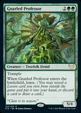 Gnarled Professor #133 MTG Strix...