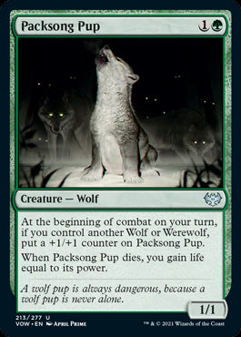 Packsong Pup #213 MTG Crimson Vo...