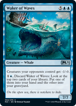 Waker of Waves #084 MTG Core 2021 Single