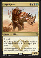 Siege Rhino #200 MTG Khans Of Ta...
