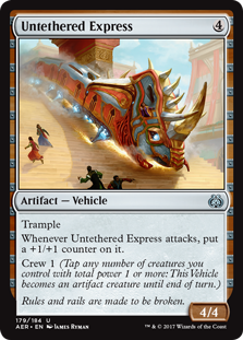 Untethered Express MTG Aether Revolt #179