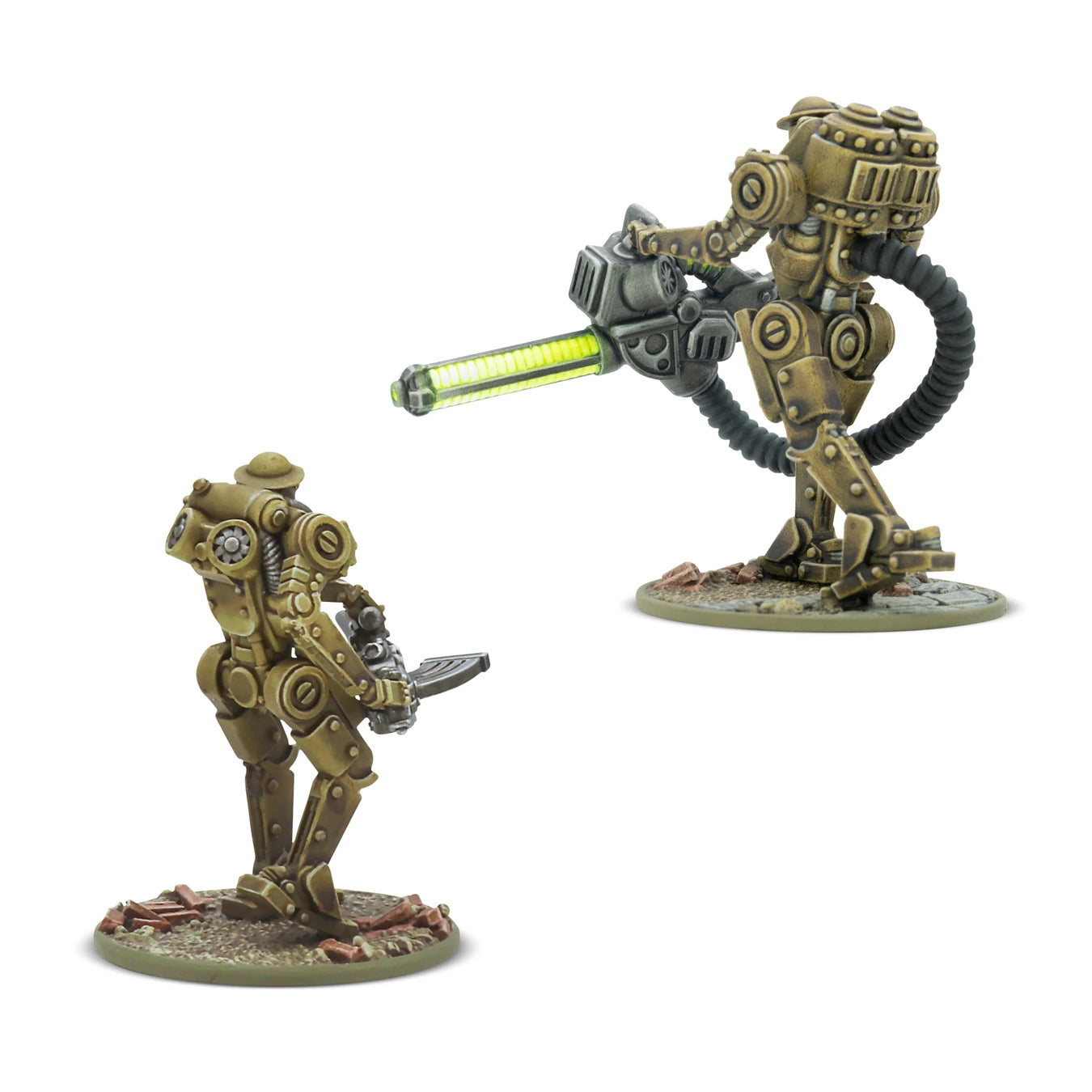 British Commonwealth Automated Infantry Platoon Painted Miniatures Example Rear-View