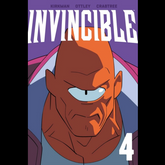 Comic book cover of 'Invinci...