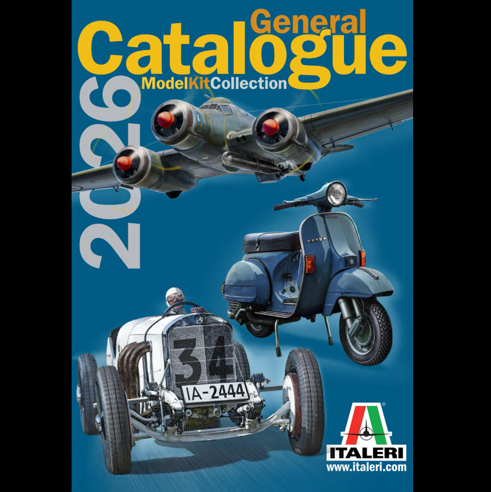 Italeri Catalogue 2026 Paperback Model Kit Collection Magazine 87 Pages