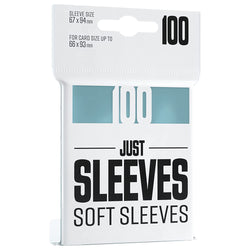 Just Sleeves Value TCG Soft Sleeves Clear Standard 100ct