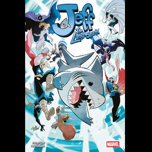 Jeff The Land Shark Paperback Graphic Novel by Kelly Thompson