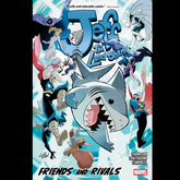 Comic book cover featuring a sha...