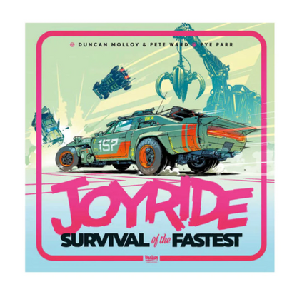 Joyride Survival of the Fastest board game box art 