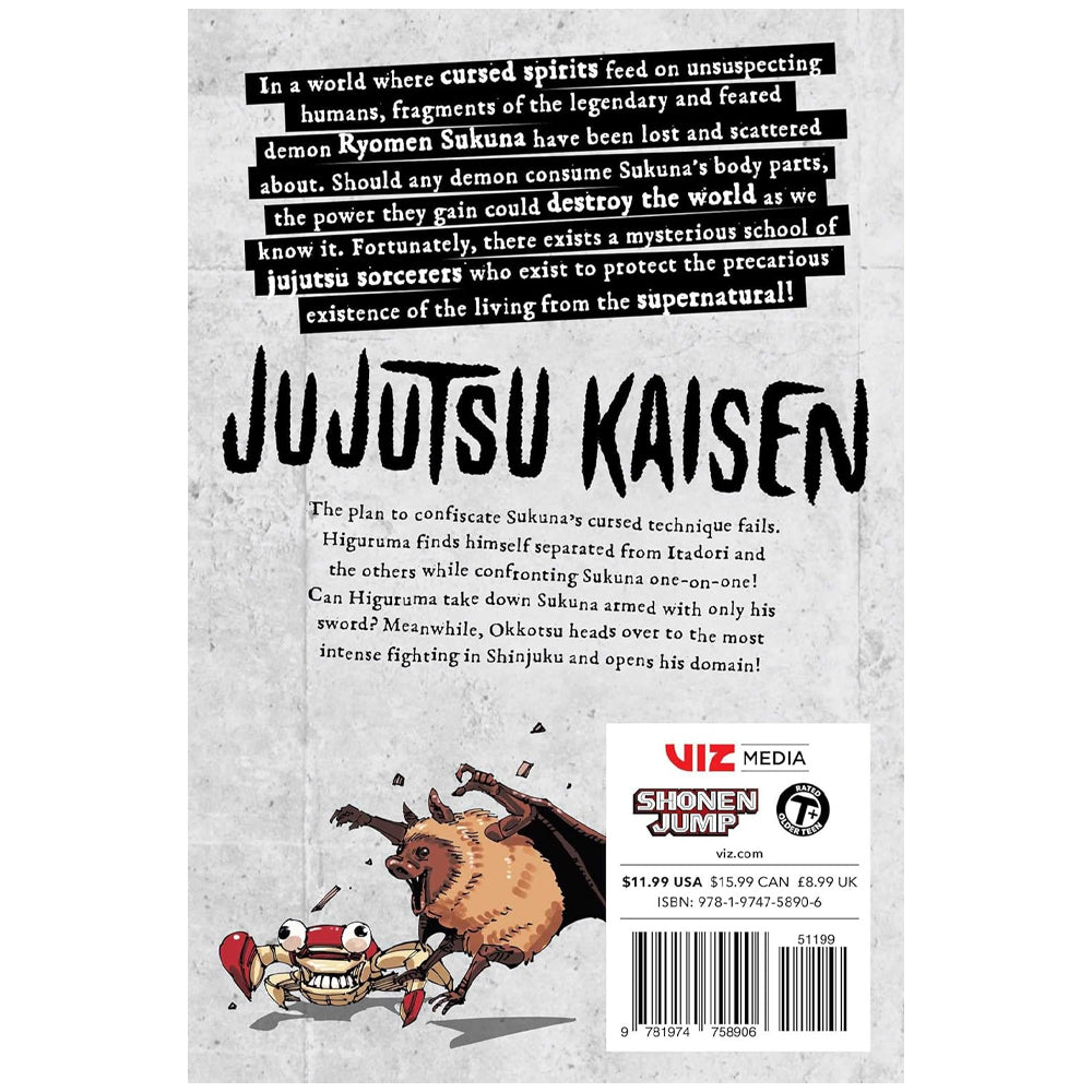 Jujutsu Kaisen Vol. 28 Book Back