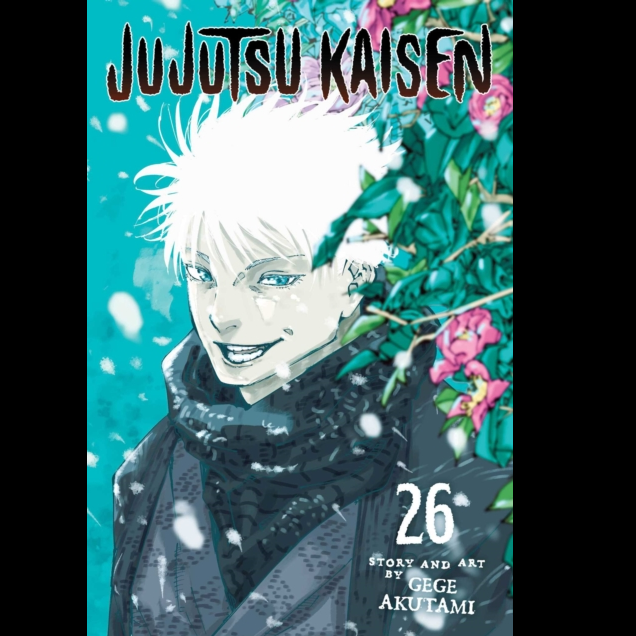 Jujutsu Kaisen, Vol. 26 by Gege Akutami. Jujutsu Kaisen, Vol. 26, a 192-page paperback featuring Yuji Itadori's battle against cursed spirits and the legendary demon Sukuna in a supernatural war.