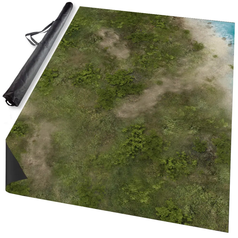 6' x 4' Jungle Neoprene Gaming Mat