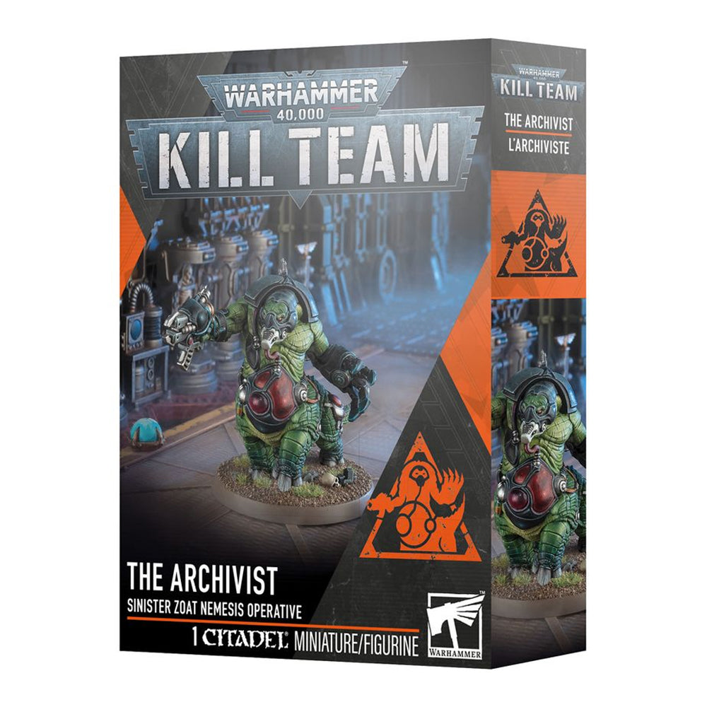 The Archivist Kill Team Nemesis Operative Box Render