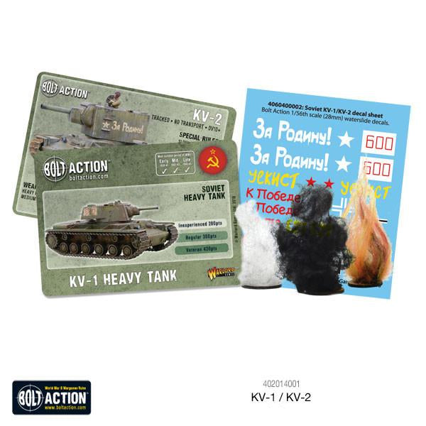 Bolt Action Soviet KV1/2 Heavy Tank | Warlord Games