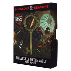 D&D Thieves Key To The Vault Metal Replica