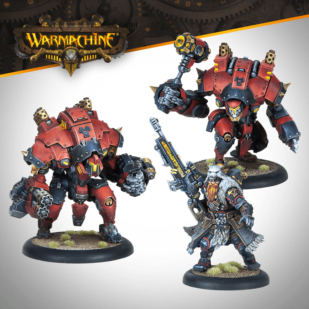 Khador Winter Korps Battlegroup Box Example Painted Miniatures